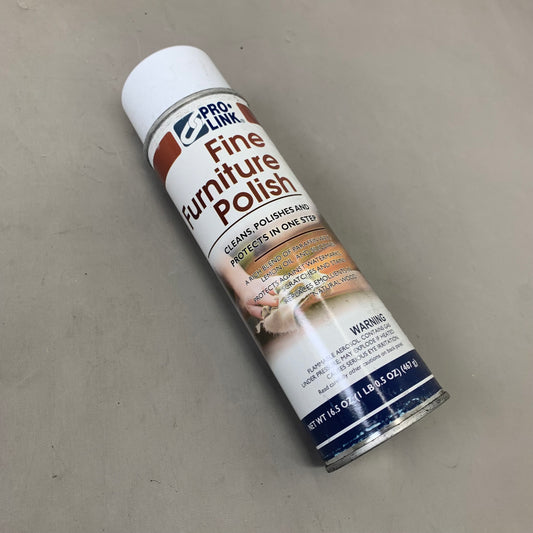 PRO LINK Fine Furniture Wood Polish 16.5 oz ZXY026