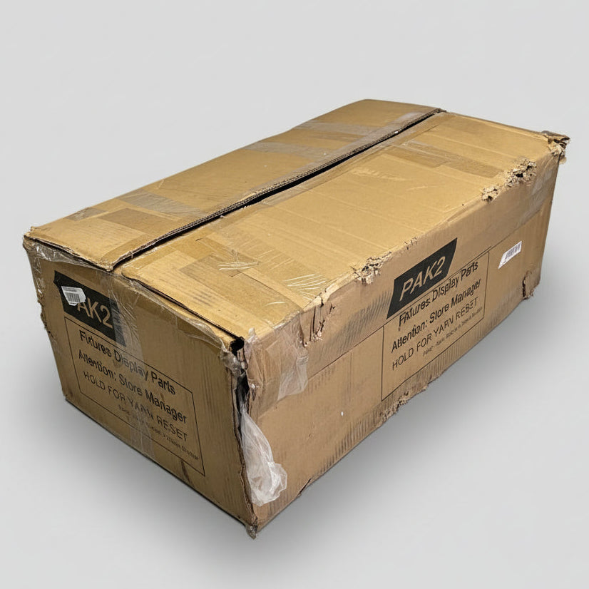 QUANTUM (5 SHELVES) Stacking Baskets Display W/ 30 Dividers 20"x16" Gray 2036BC