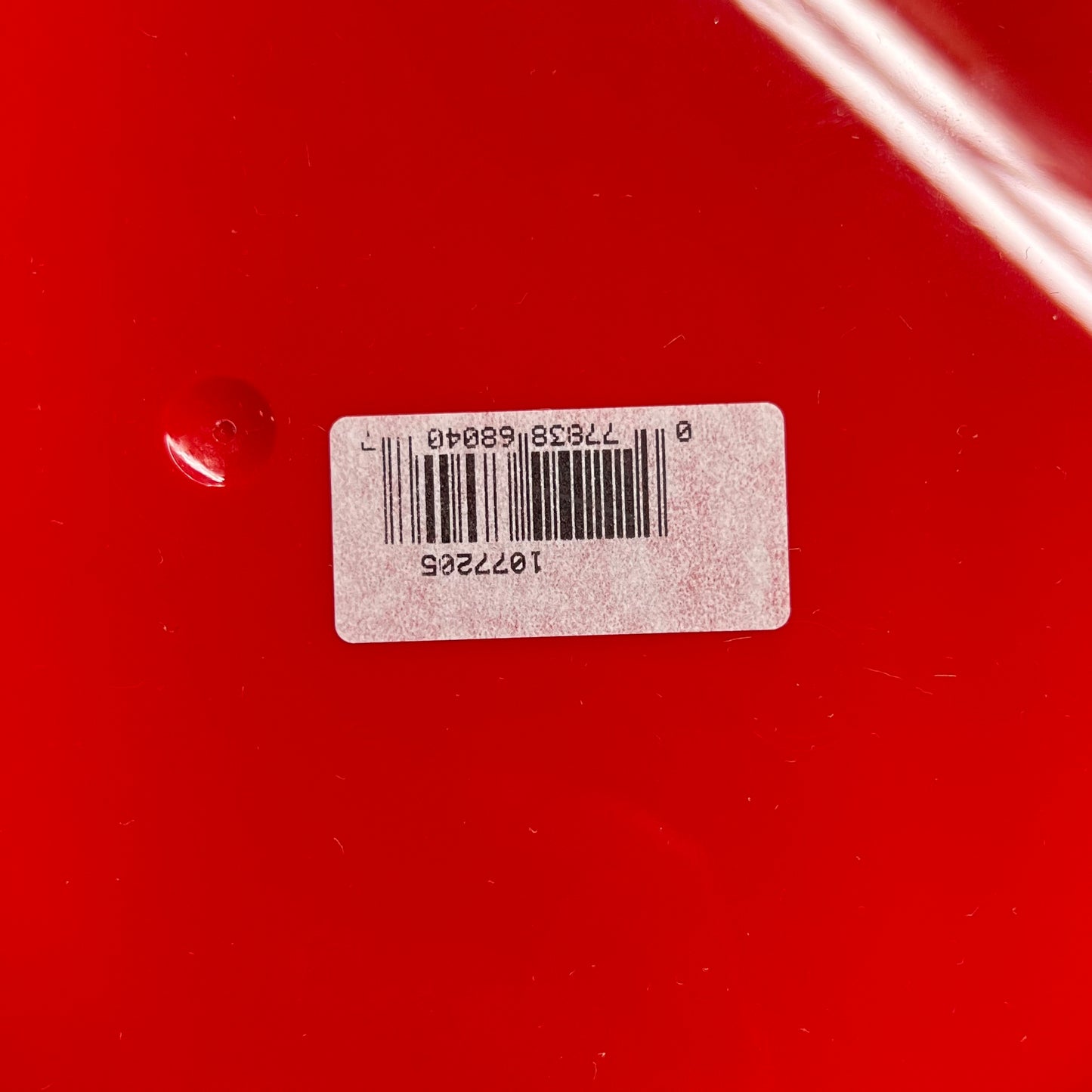 CARLISLE (12 PACK) Food Storage Container Lids Fits 6-8qt Round Red 1077205