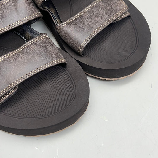 COBIAN Trestles Trek Slide EVA Top Sole Men's Sz 8 40 Eu Chocolate TTS24-201-8