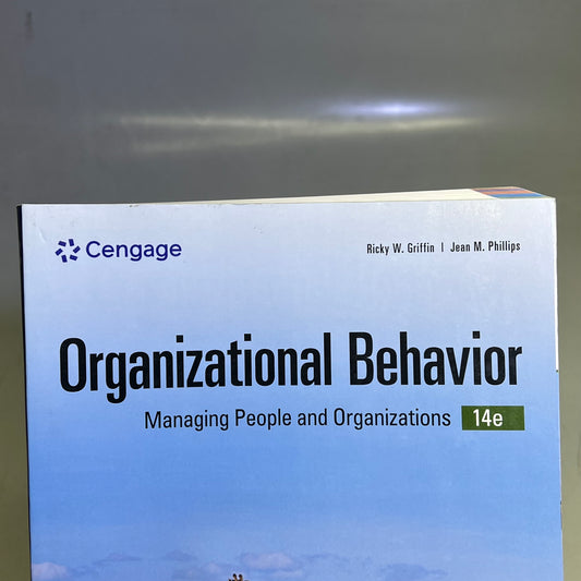 ORGANIZATIONAL BEHAVIOR Managing People & Organizations Paperback Book 14e