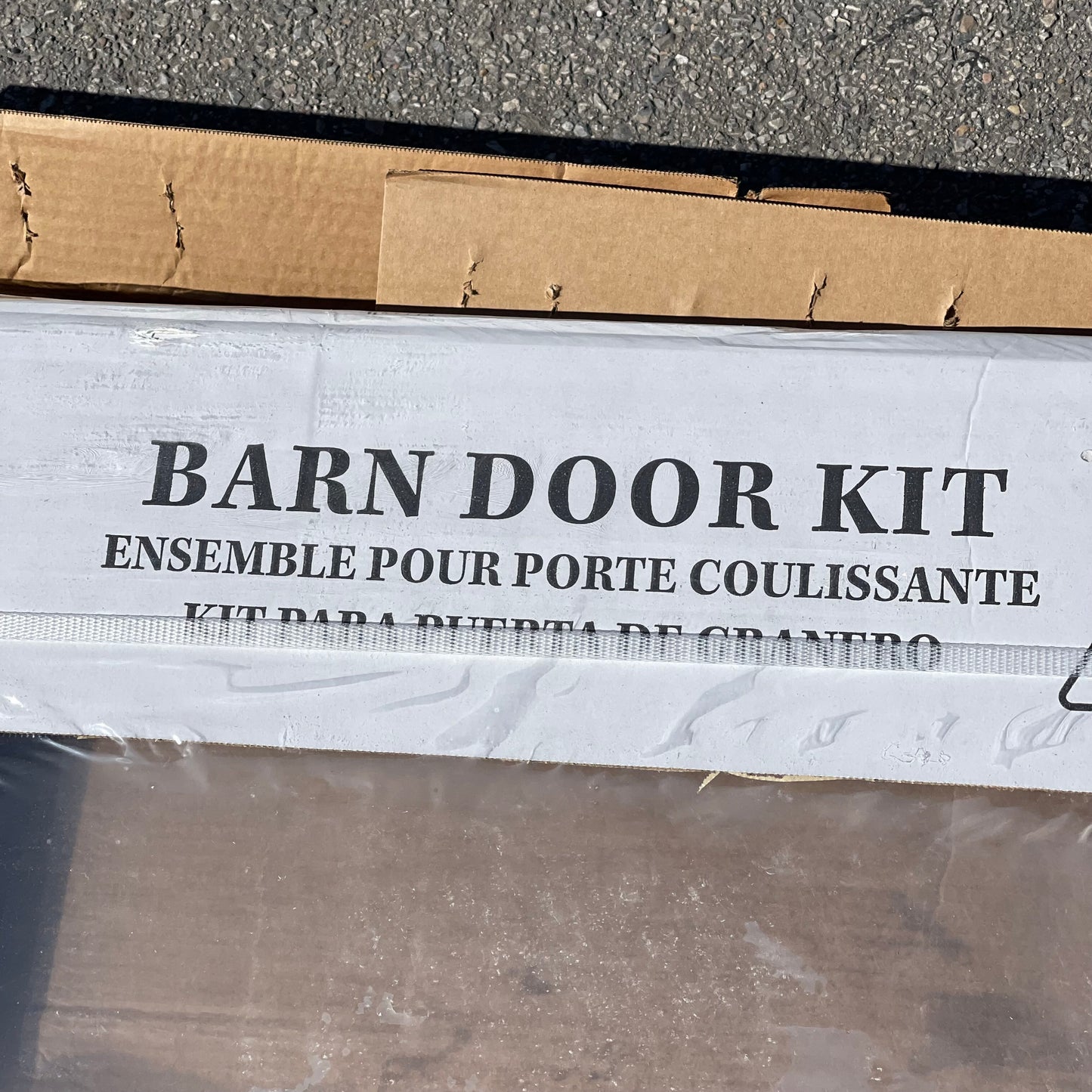 ZA@ Pallet of RENIN Hall 3-Lite Barn Door Kit BD061 (AS-IS)