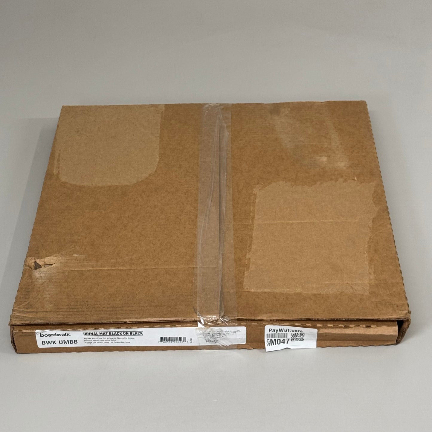 BOARDWALK (6 PACK)Urinal Mats 2.0 Include Month Markers for Replacing 17.5"x20"