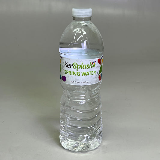 ZA@ KERSPLASH (24 PACK) Spring Water 16.9 fl oz BB 10/25 H