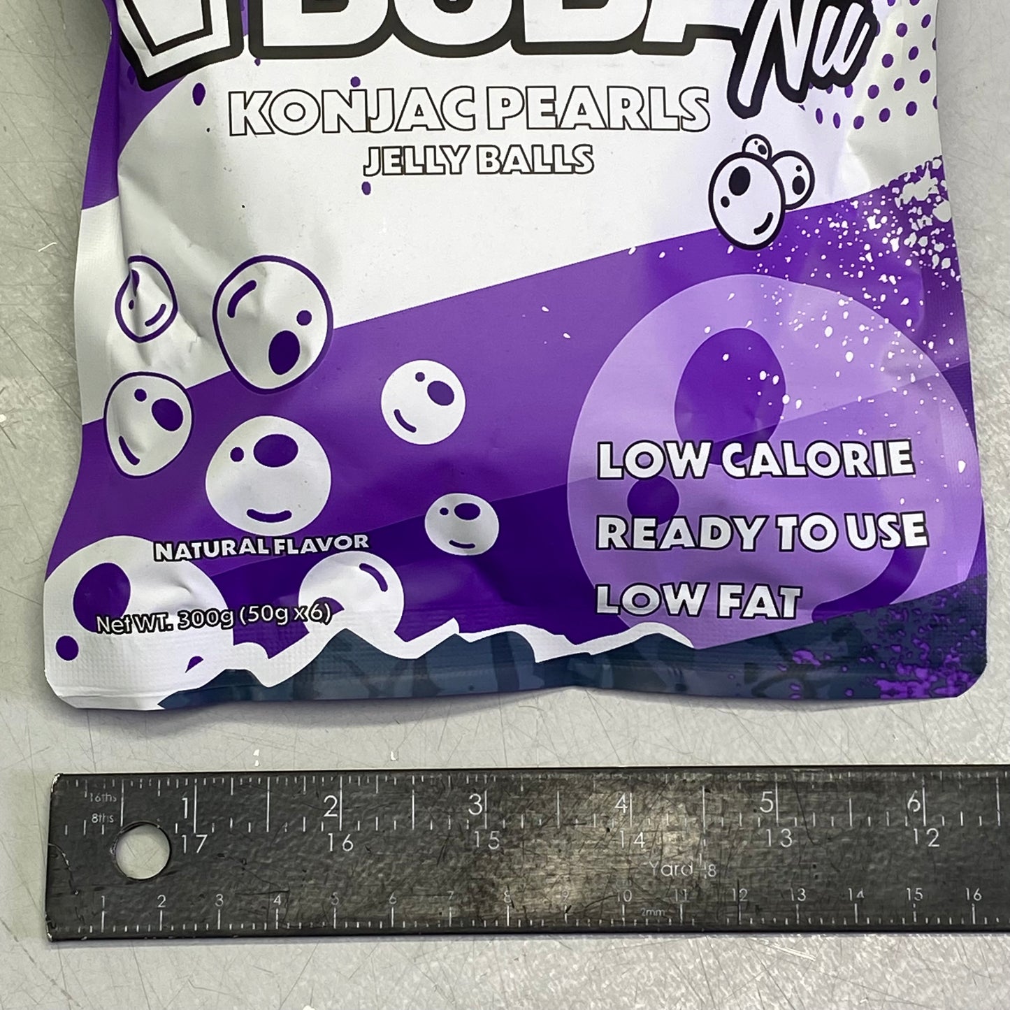 ZA@ BOBA NUTRITION Konjac Pearls Jelly Balls 10.5 oz BB 11/25 D