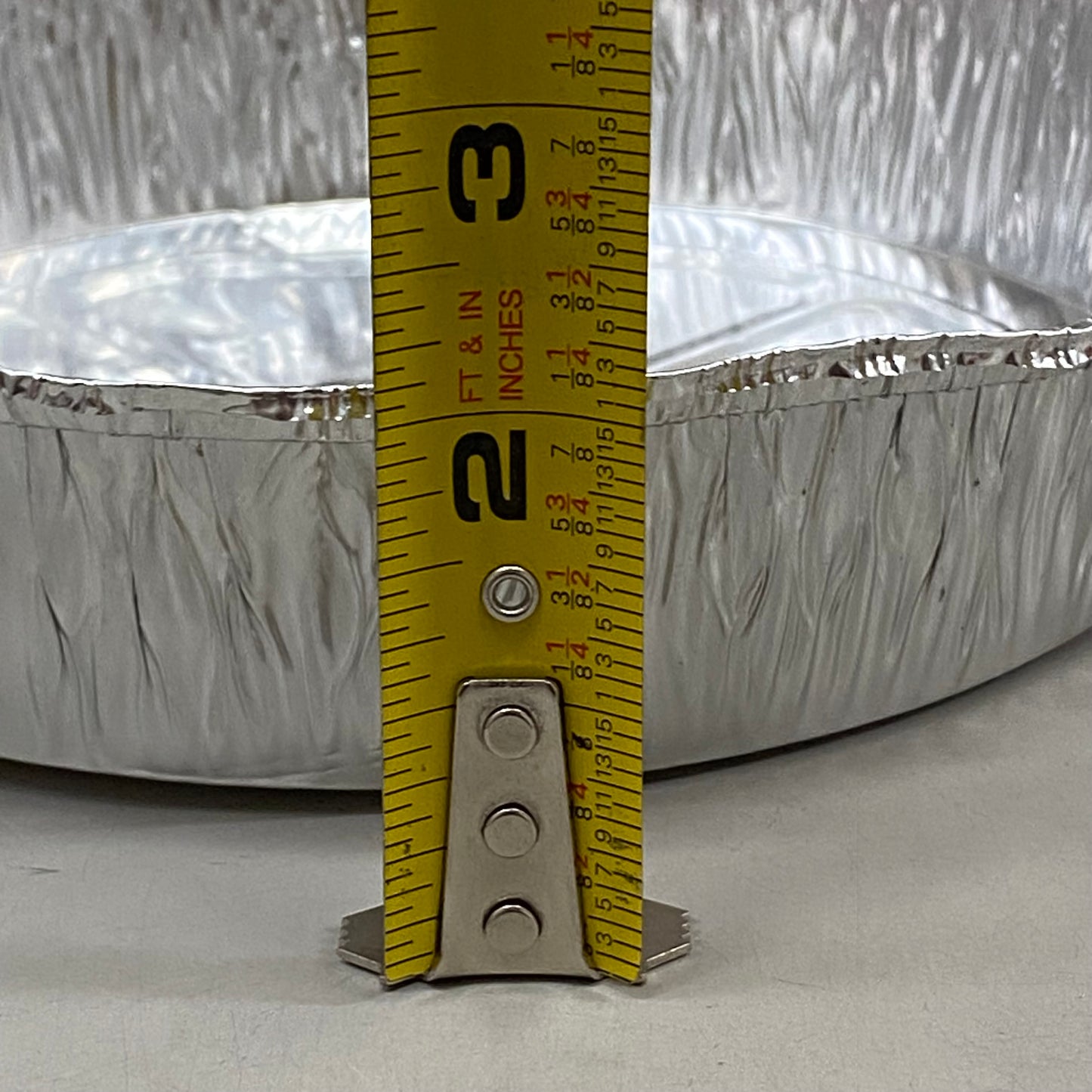 WESTERN PLASTICS (100 PACK) Aluminum Foil Baking Pan/ Container 9" Round 509-B