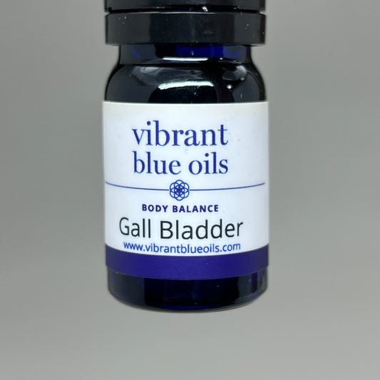 VIBRANT BLUE OIL Therapeutic Body Balance Gall Bladder Organic Essential Oil 5mL
