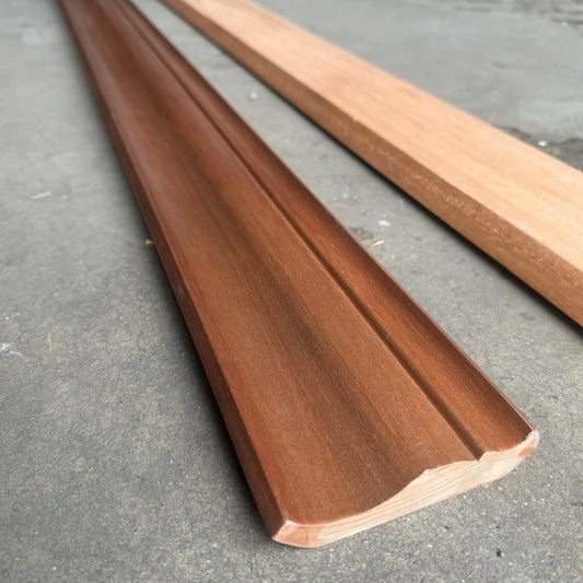 FOREVERMARK Cabinetry Salvage 96”Lx4”W Wood Brown