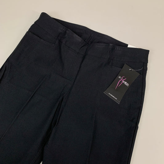 MULTIPLES Ankle Pants Petite Women's Sz 12 Black