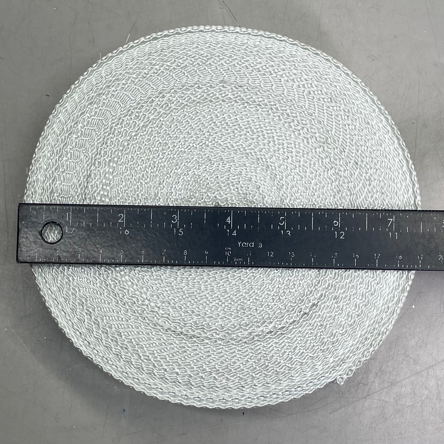 Industrial Grade Plain Fiberglass Tape White 1/16" x 2" x 100 ft