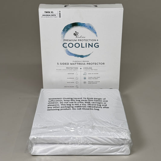 PURECARE Premium Protection Cooling 5-Sided Mattress Protector Twin XL FRIOMP38