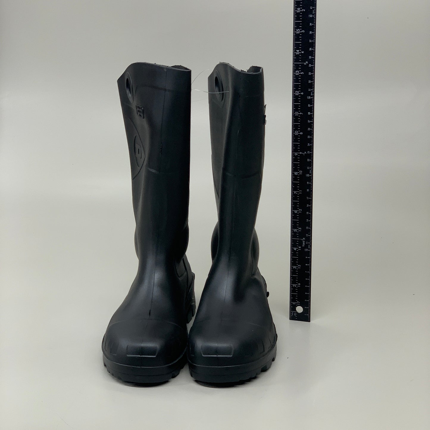 DUNLOP Steel Toe Safety Boots Waterproof Black Sz M 3 W 5 #86776