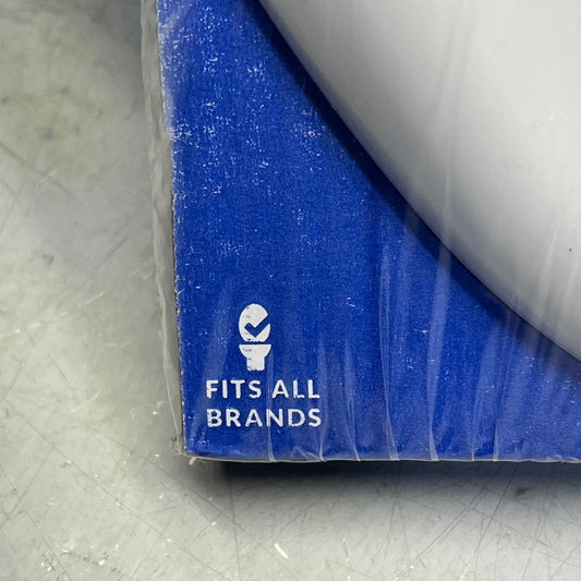 BEMIS Mayfair Affinity Elongated Plastic Toilet Seat Slow Close White 187SLOW000