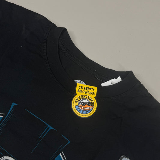 THE DUCK COMPANY Welcome To The Jungle Kalahari T-Shirt Adult Medium Black,Blue,Yellow