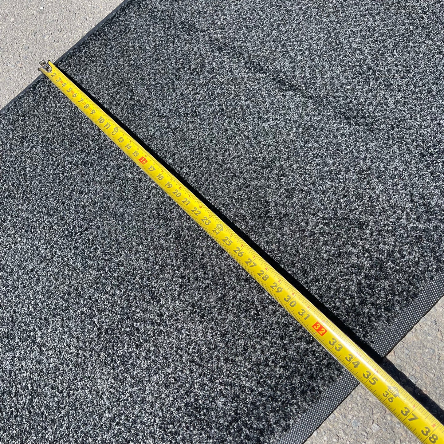 Z@ CLASSIC SOLUTIONS Floor Mat 3’x4’ Charcoal Heather S007027288 (New)