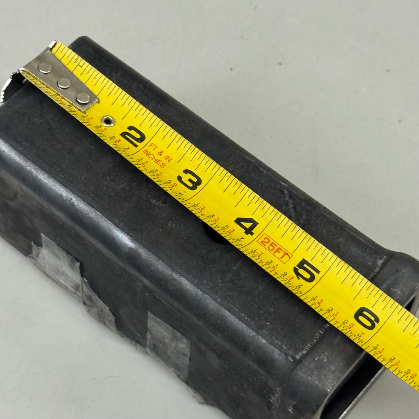 CURT Raw Steel 2" Receiver Tubing 6" Overall Length 49060 (New Other-Slight Cosmetic Damage)