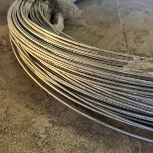 Galvanized Steel Baling Wire 50 Lb Coil 10 Guage Steel ~1,000'