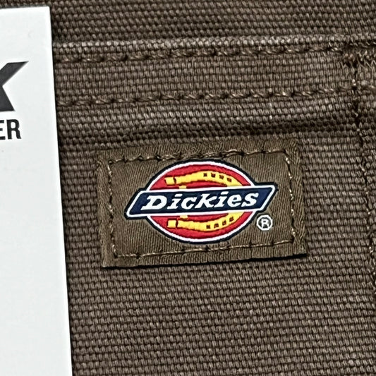 DICKIES Flex Regular Fit Double Knee Pant Men's Sz 38X30 Stonewashed Mushroom
