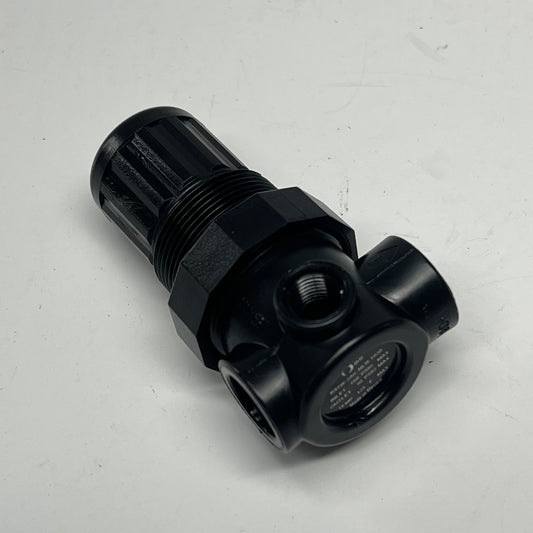 IMI NORGREN Water Regulator No Gauge 5 to 125 PSIG 1/4" PTF Black R91W-2AK-NLN