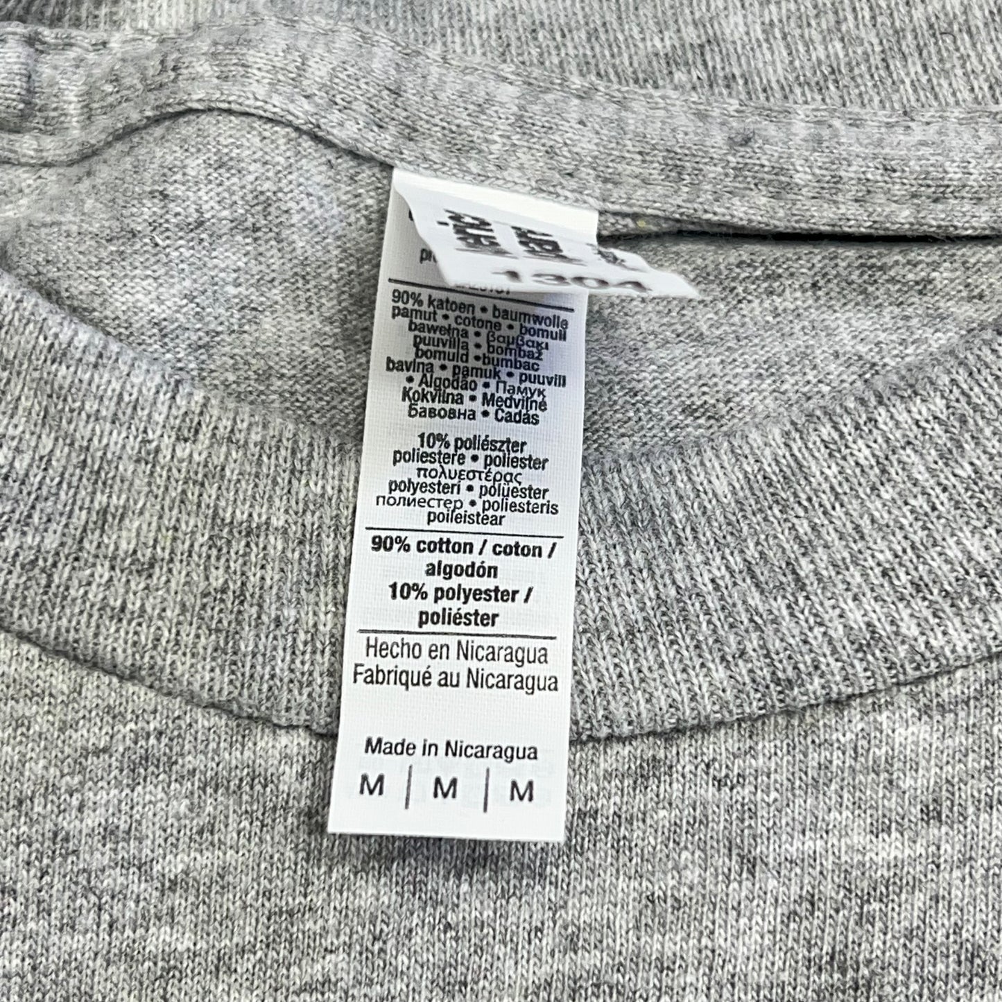 ZA@ AMERICAN APPAREL (12 PACK) Heavyweight Cotton Long Sleeve Tee Unisex Sz M Grey 1304