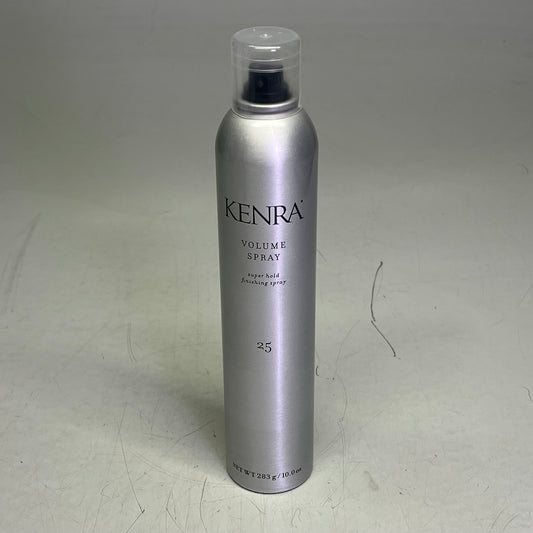 KENRA (3 PACK) Humidity Resistance 25 Volume Spray Super Hold Hair Spray 10.0 Oz