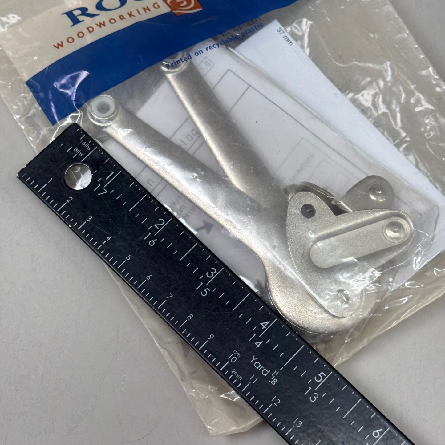 ROCKLER Adjustable Lid Support Convertible & Reversible up to 20 lbs Silver