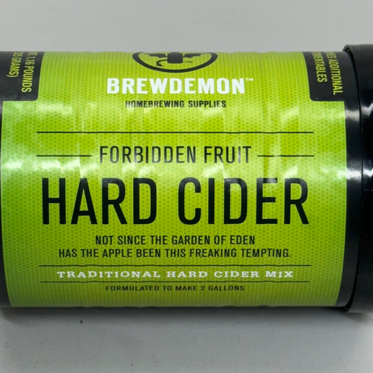 BREWDEMON Hard Cider Mix Forbidden Fruit BB 05/27