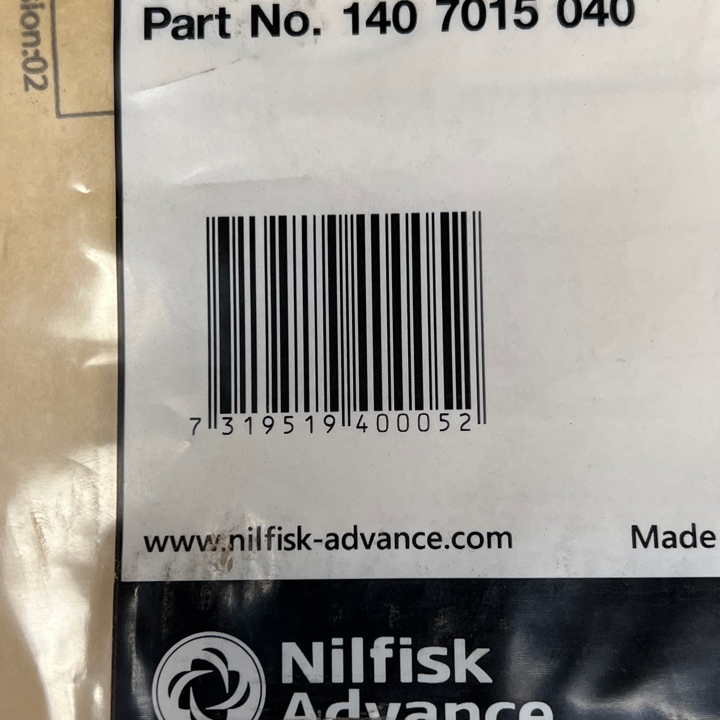 NILFISK ADVANCE (10 PACK) Paper Vacuum Bag For Commercial Machines 140701|5040
