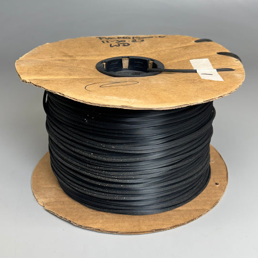 ZA@ BPC (2 PACK) Window Screen Repair Spline Spool PVC M 1/4" Black 1401500-6 A