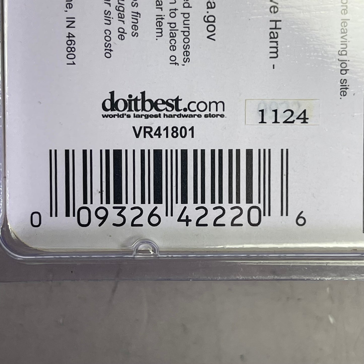 DO IT BEST (6 PACK) Quarter Turn Straight Valve 1/2"COP x 3/8"OD DIB62PCLF 456483
