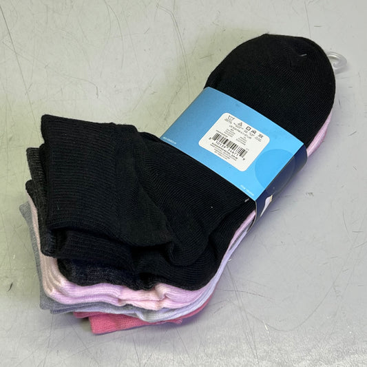 ISOTONER (6 PAIR) Quarter Socks Women's Sz 4-10, Pink