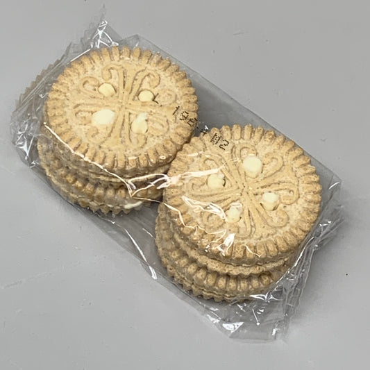 ZA@ GOOD SOURCE (CASE OF 312 COOKIES) Banana Sandwich Creme Cookies (Wrapped by the 4 Pack) D