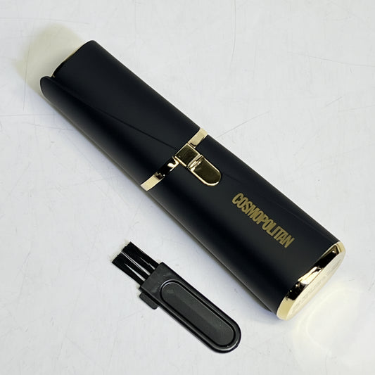 COSMOPOLITAN Battery Operate Facial Hair Remover For Women Black/Gold 2021-7281