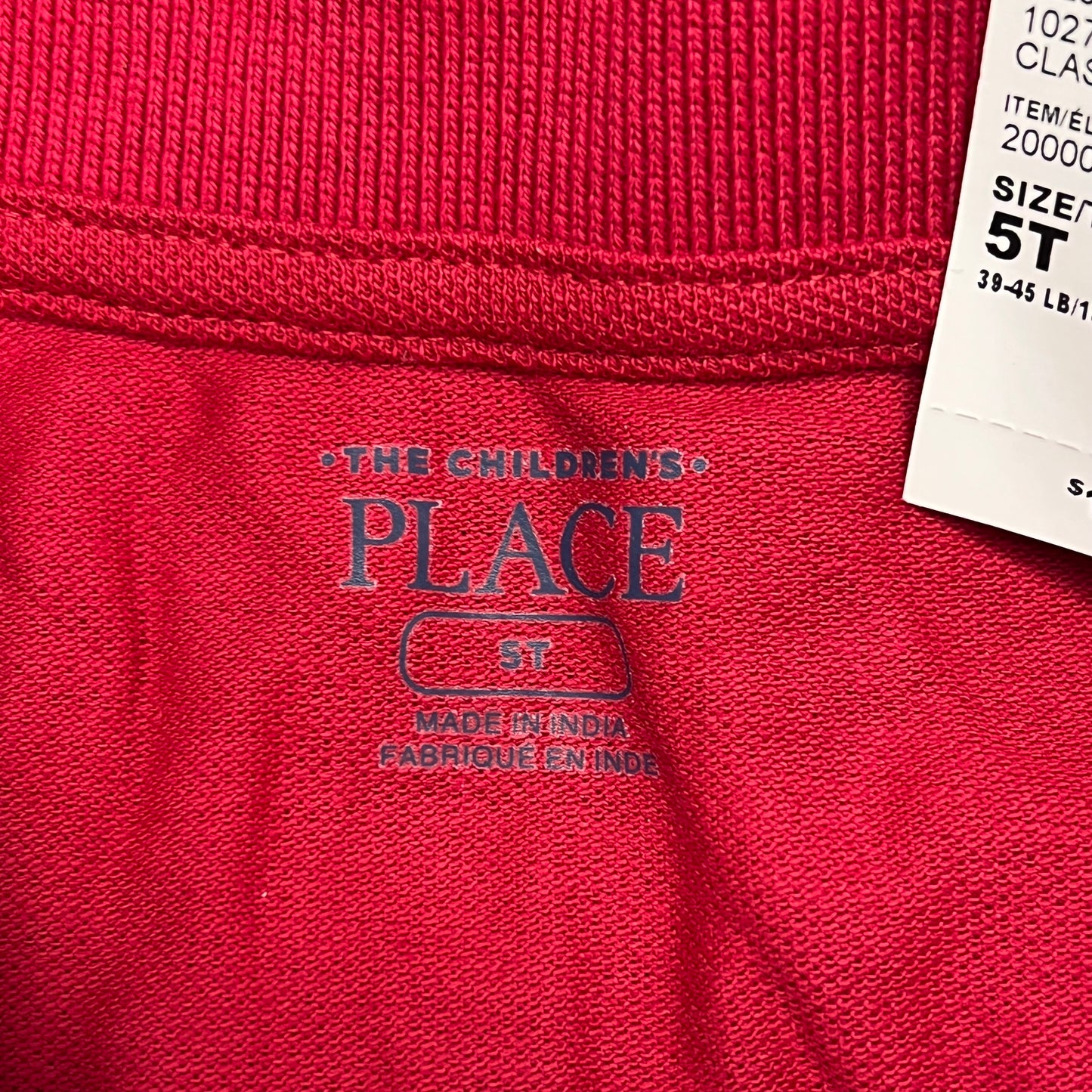 THE CHILDRENS PLACE (3 PACK) Uniform Soft Pique Polo Shirt Boy's sz 5T Red