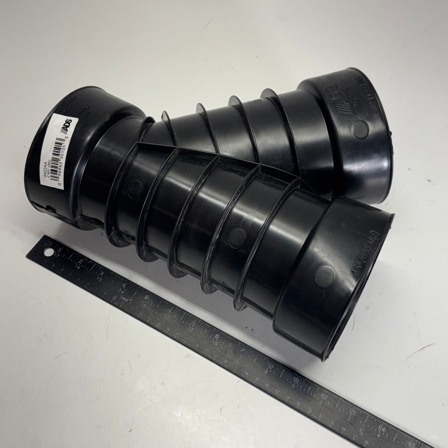 ADS 45 Degree Corrugated Wye Fittings Sz 4" x 4" 0422AA