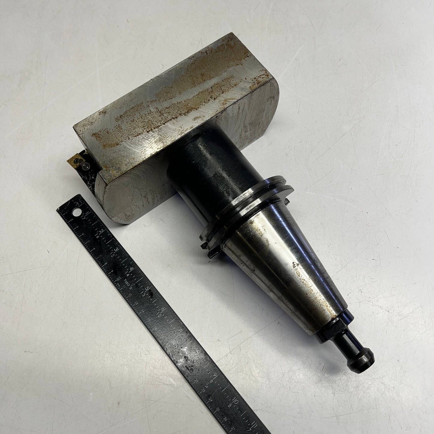 KENNAMETAL Tool Holder Collet Chuck W/ Cutting Block ~1-5/8" CV50SM125333