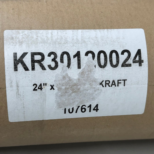 KRAFT KR30120024 30# Kraft Roll – 24” x 1200’ Paper Roll