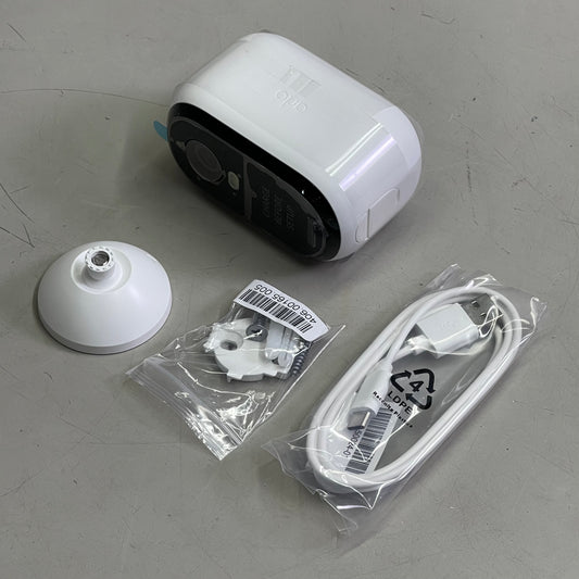 ARLO Essential Outdoor Camera 2nd Gen w/ Color Night Vision 130° FOV White VMC2050-1WMNAS