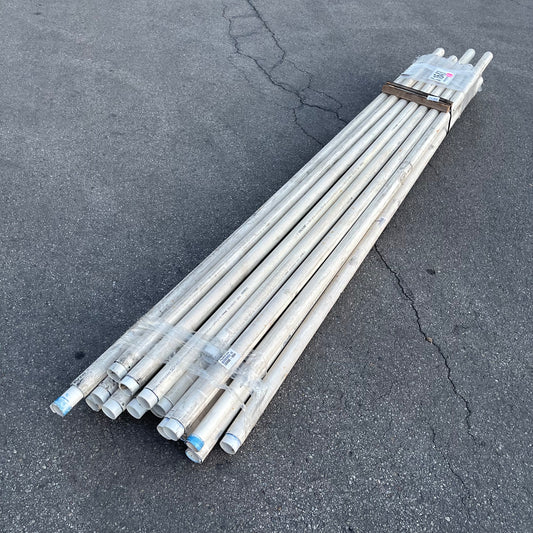 ZA@ Pallet of CRESLINE PVC Pipes 120”x2” (AS-IS)