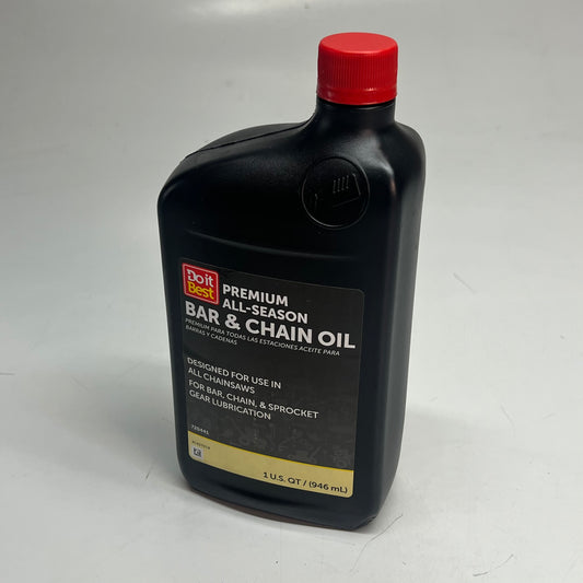 ZA@ DO IT BEST (2 PACK) Premium All-Season Bar & Chain Oil Extend Life 1 Quart 720441
