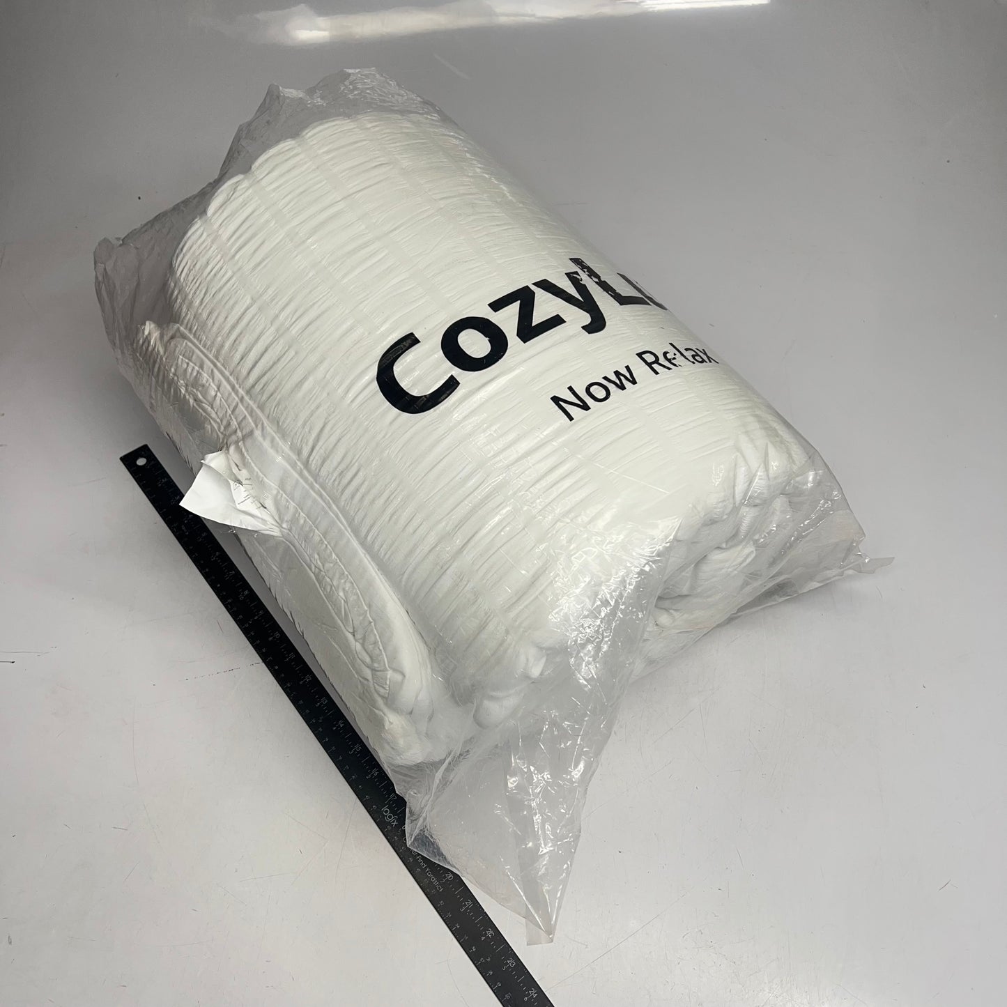 COZYLUX All Season Down Alternative Comforter 104x96" Cal King/King White