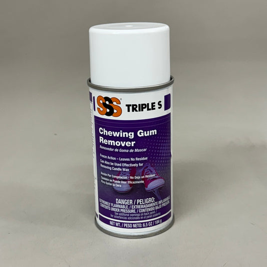 SSS TRIPLE S (12 PACK) Chewing Gum Remover For Freezing 6.5 oz SSS21224
