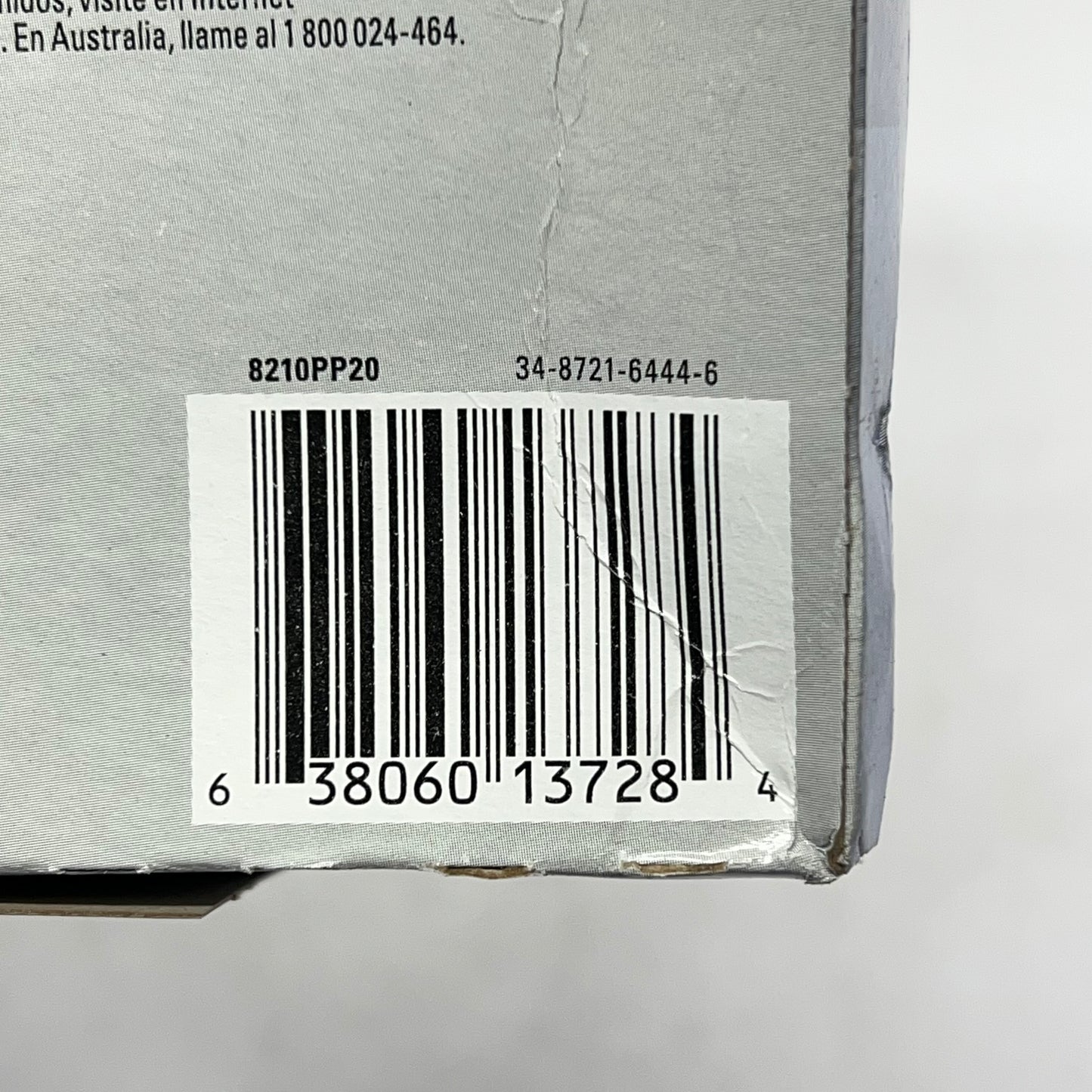 3M (4 PACK, 20 EACH) N95 Particulate Respirator 8210 Plus For Paint 8210PP20