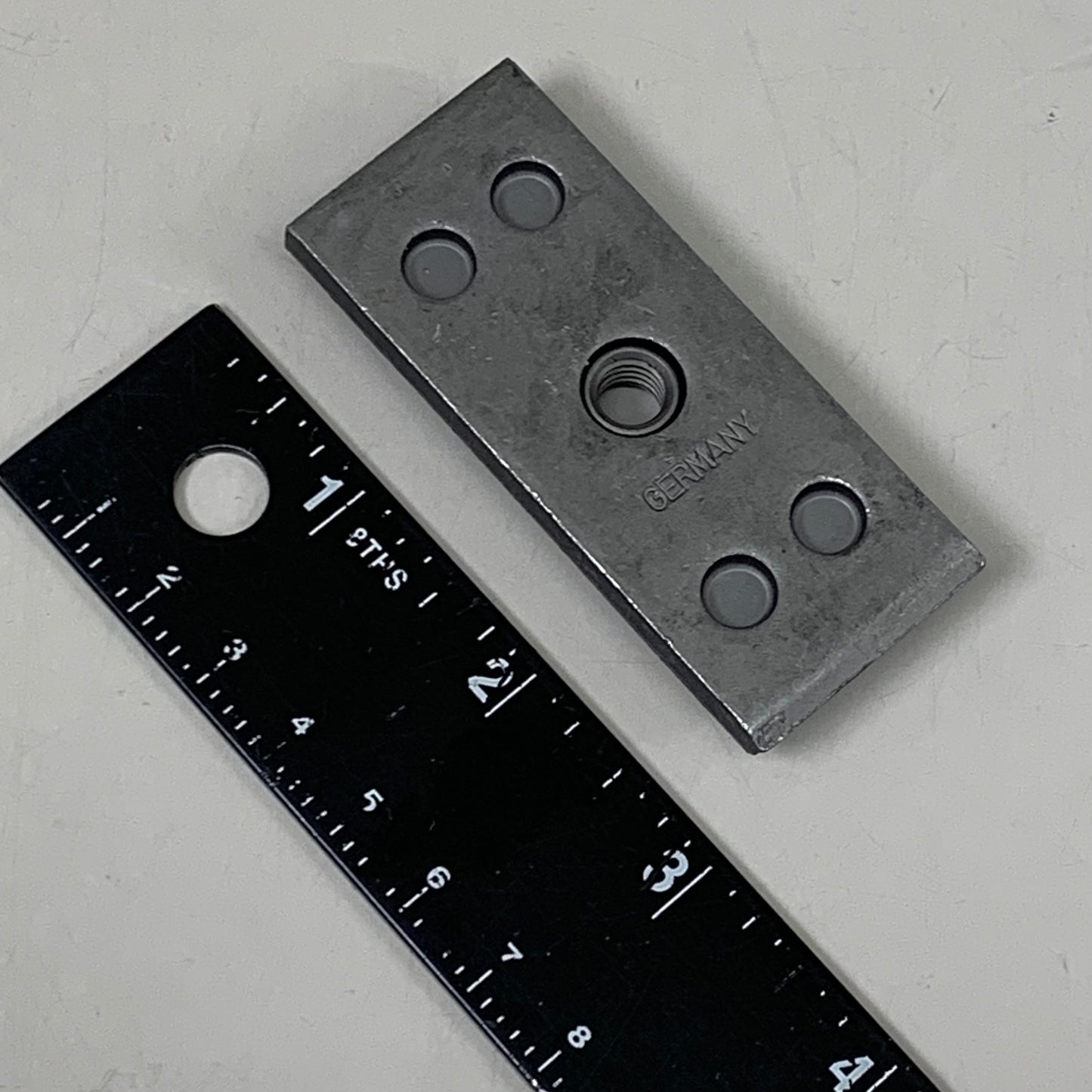 STAUFF (25 PACK) Single Welded Plate Twin Series 3D Carbon Steel Grey SP-3D-U-W2