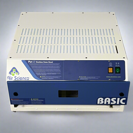 AIR SCIENCE Basic Ductless Fume Hood Sz 23.5" L X 21" W X 11" H P5-24-HEAD-A