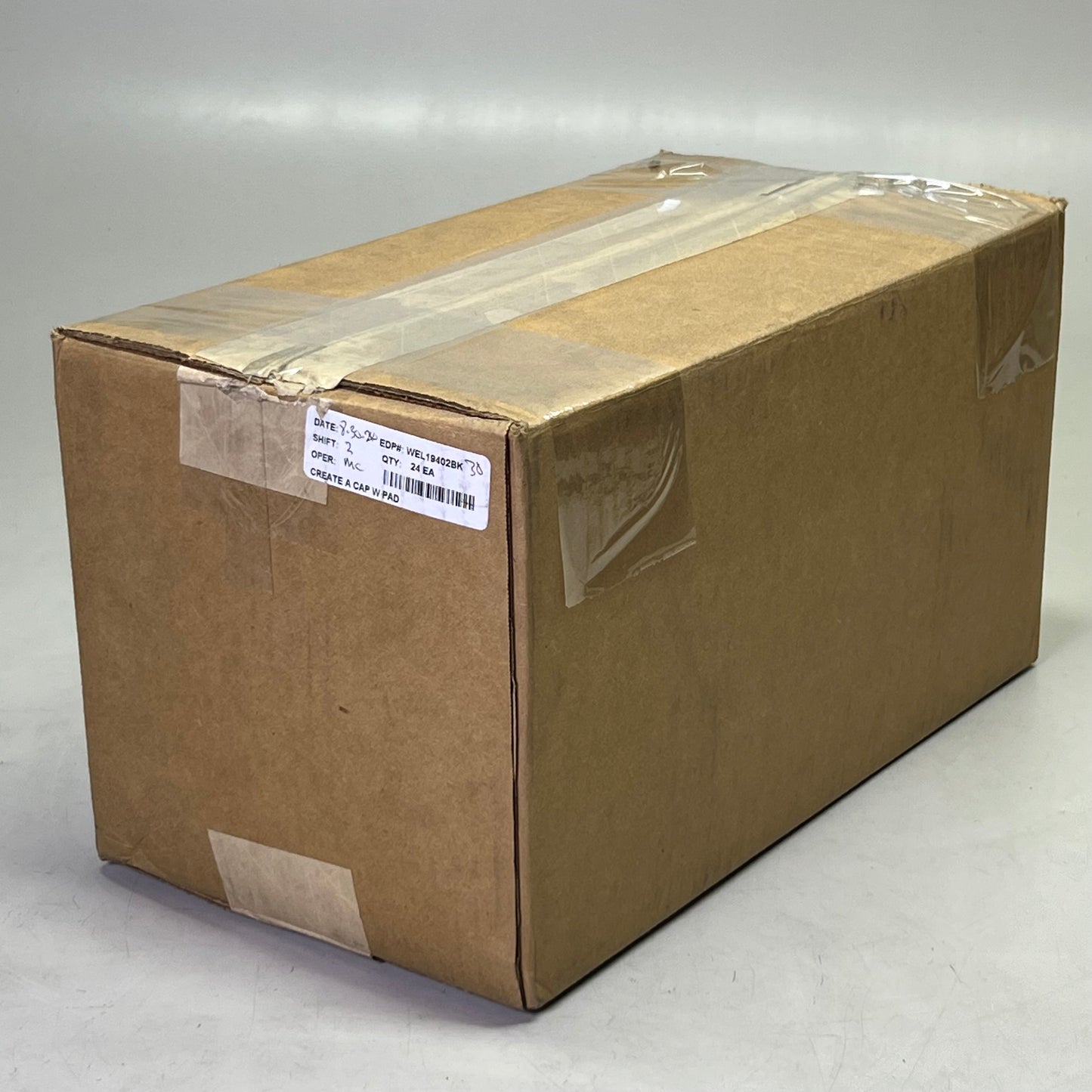 ERB CREATE-A-CAP (24 Pcs) Bump Cap Insert with Foam Pad Sz 5" W x 3" H