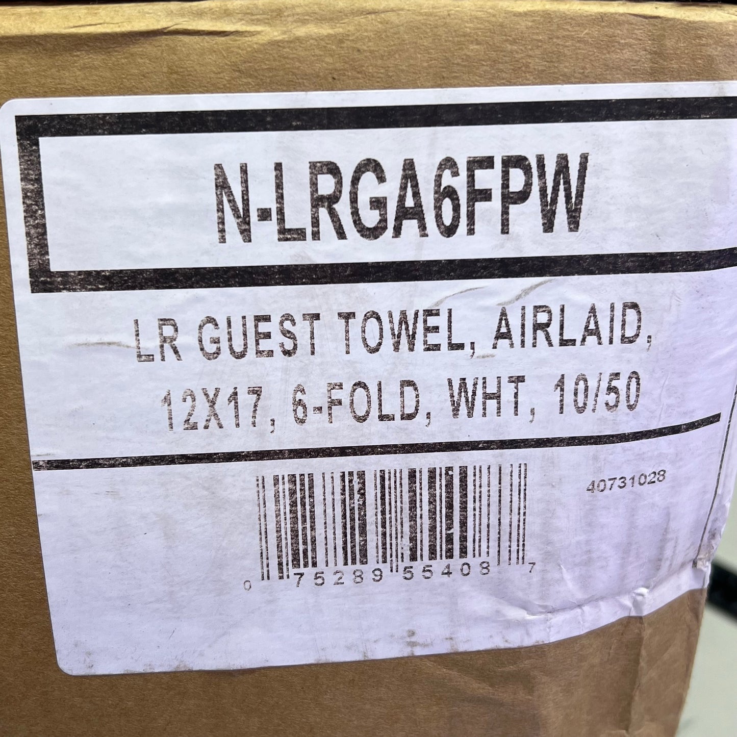 SANIWORKS (500 PACK) Highly Absorbent & Soft Quest Towels Airlaid 12"x17" White