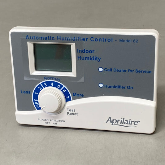 APRILAIRE Automatic Digital Humidifier Control 6.6"x4.5"x2.5" MODEL 62