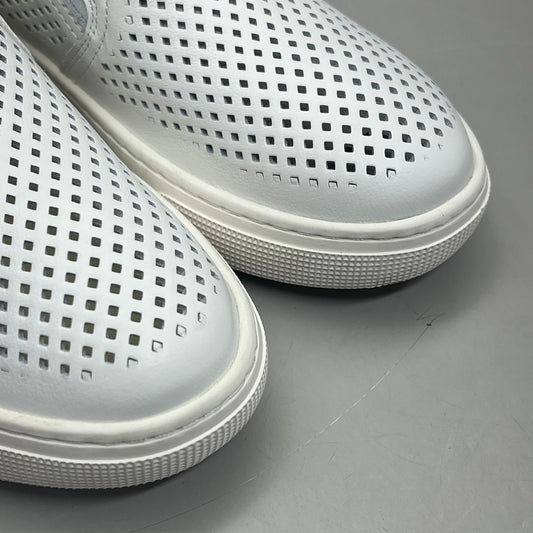 PROPET Kate Side Zip Leather Breathing Open Cell Women's Sz 6 White WCX015L