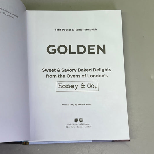 GOLDEN Sweet & Savory Baked Delights From The Ovens Of London's Honey & Co Book